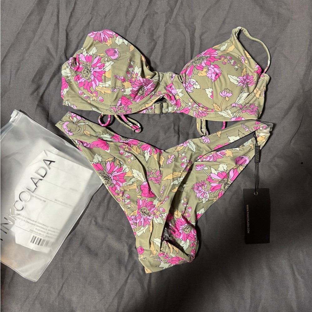 Pink colada swimsuit